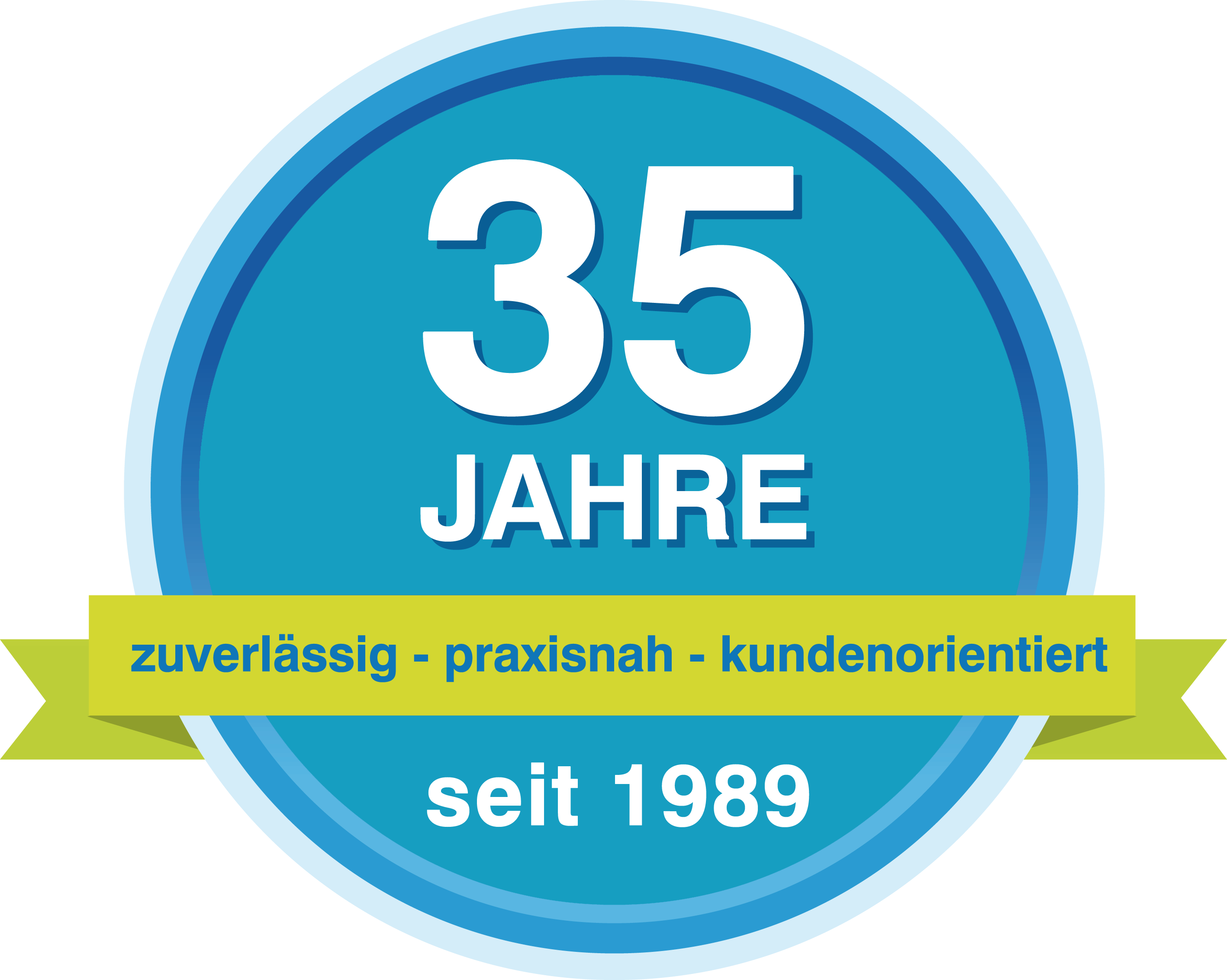 35 Jahre Jubilumslogo